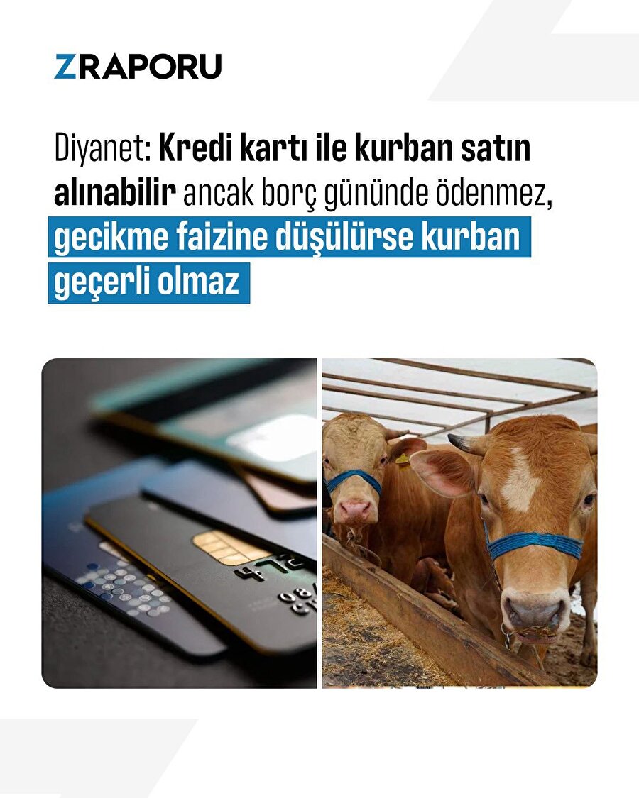 Kredi kartıyla kurban alınabilir mi? 