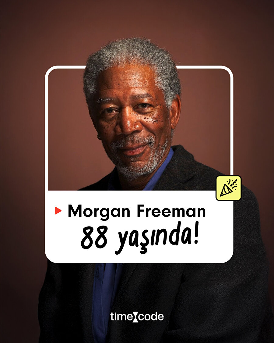 Morgan Freeman 88 yaşında