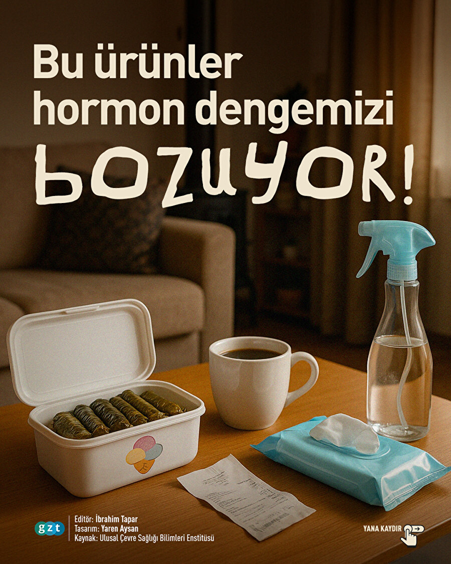 Evinizdeki bu ürünlere dikkat: Hormon dengenizi bozabilir