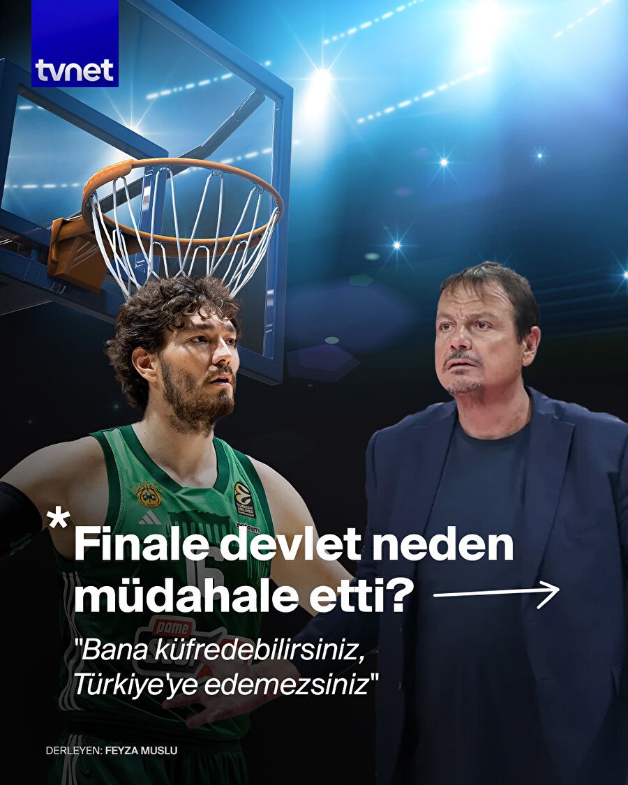 Panathinaikos - Olympiakos final maçı devlet müdahalesiyle ertelendi