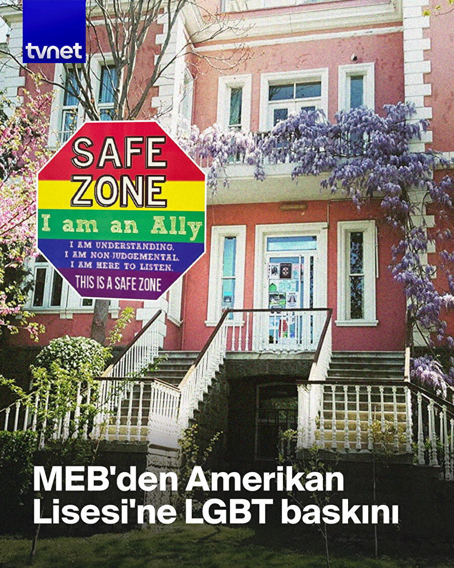 MEB'den Amerikan Lisesi'ne LGBT baskını