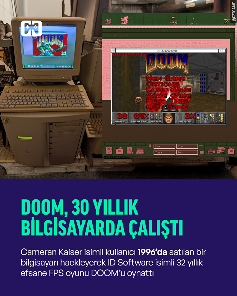 DOOM heryerde çalışıyor!