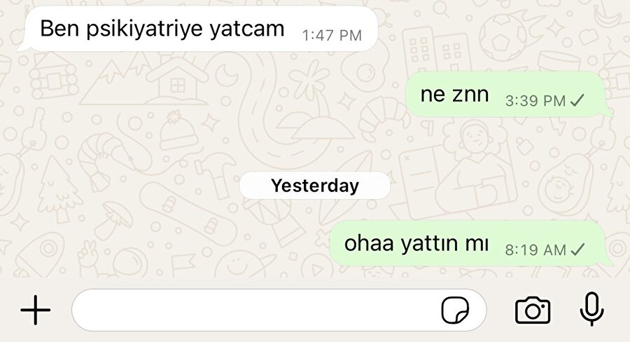 En yakın arkadaşımızla bizim muhtemel son