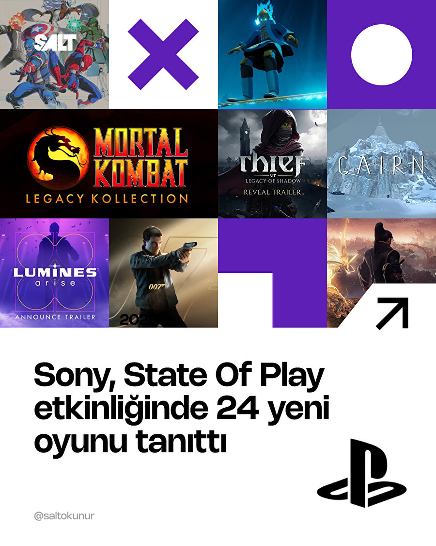🎮Sony State Of Play etkinliğinde yeni oyunlar tanıttı