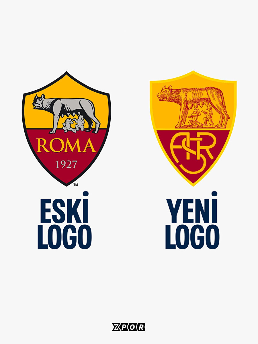 👀Roma logosunu değiştirdi