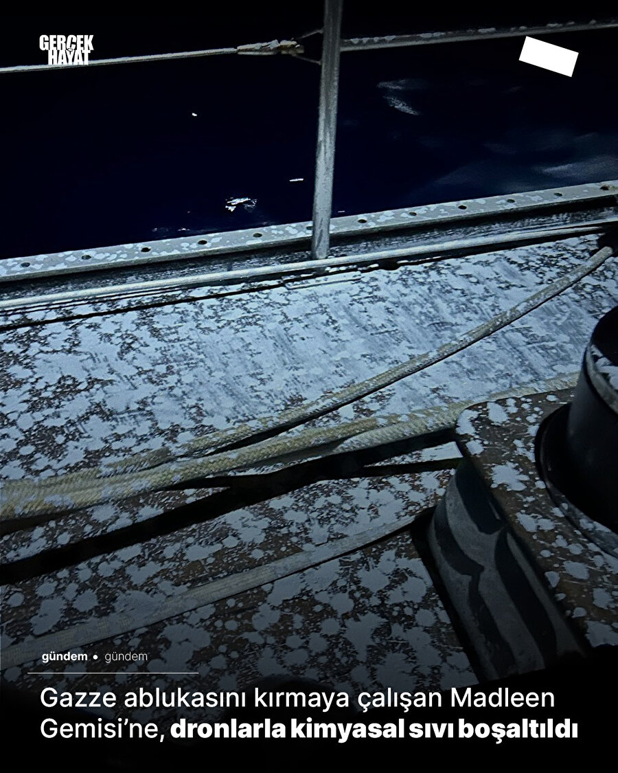 Özgürlük Filosu’na kimyasal saldırı