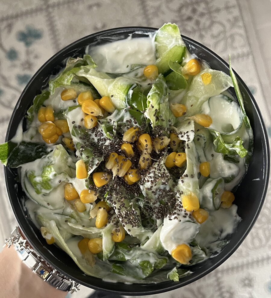 İdeal yaz salatası