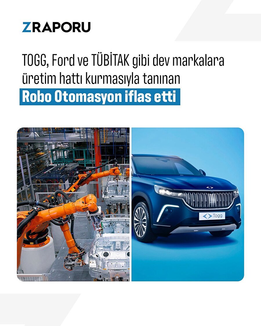 TOGG'un üretim hattını kuran firma iflas etti