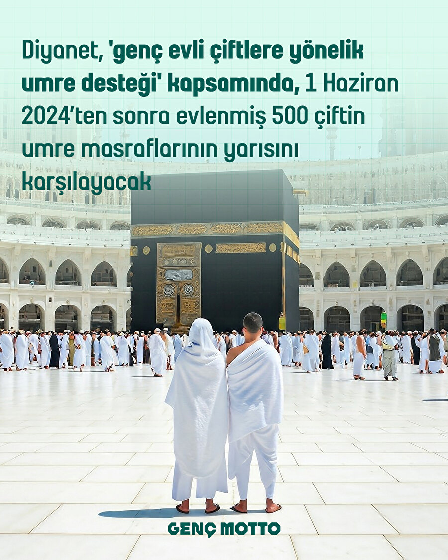 Genç Çiftlere Umre Desteği Başlıyor! 