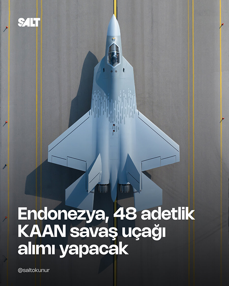 Endonezya, 48 adet KAAN savaş uçağı alımı için hazırlık yapıyor
