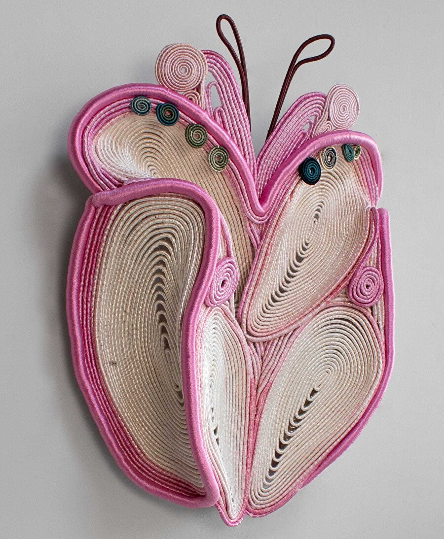 Olta ipinden yapılan ilginç heykeller ✨