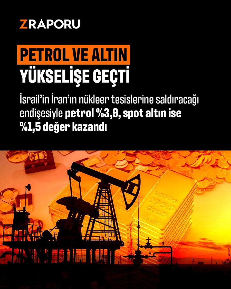 Petrol ve altın yükselişe geçti