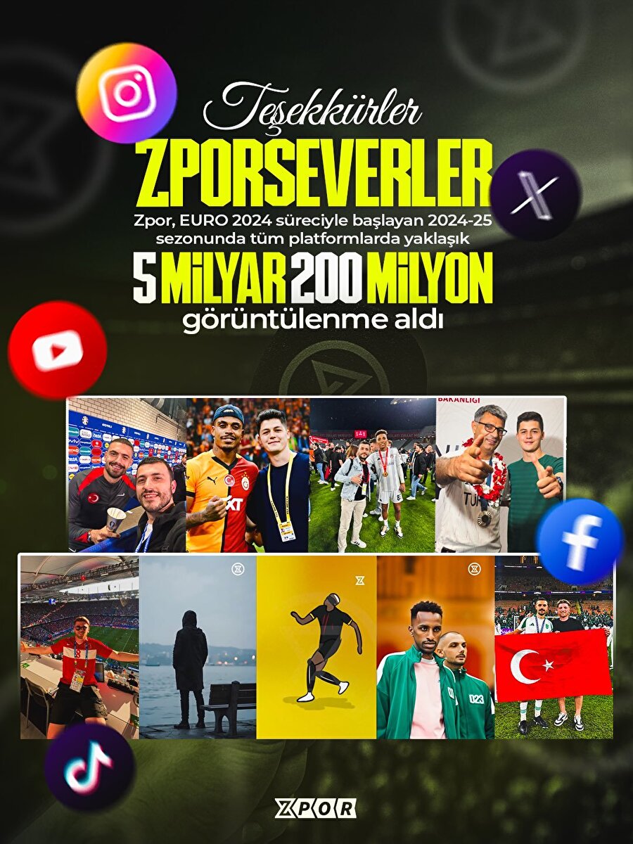 1 yılda 5 milyar izlenme