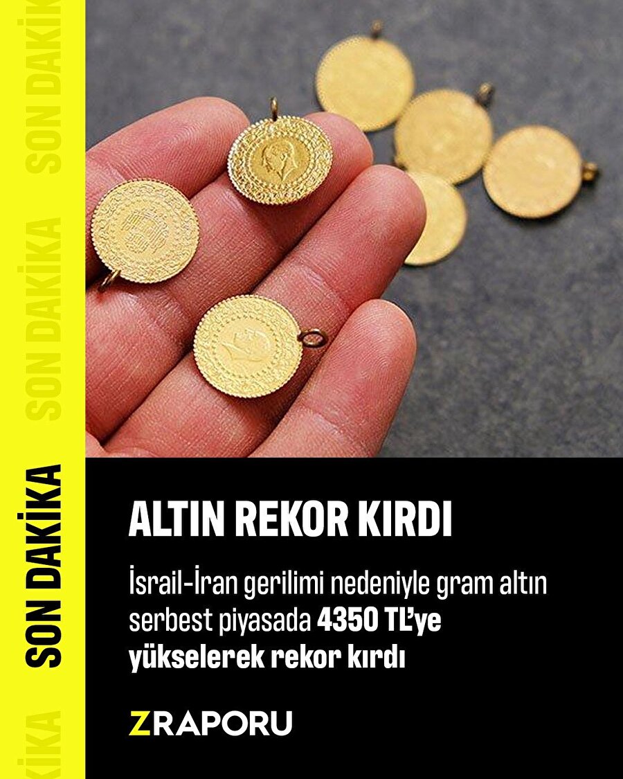 Altın güne rekorla başladı