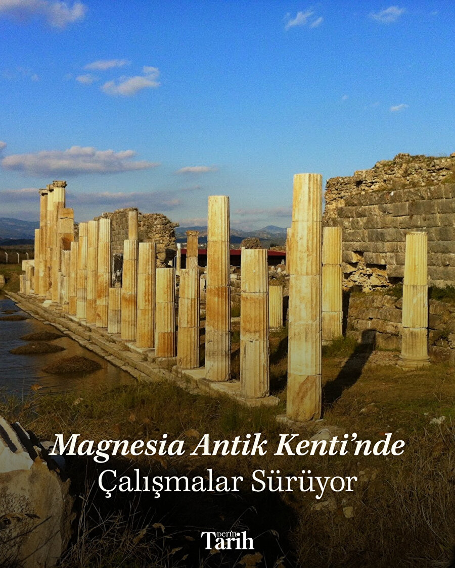 Aydın’daki Magnesia Antik Kenti'nde Yeni Bir Yapı Keşfedildi