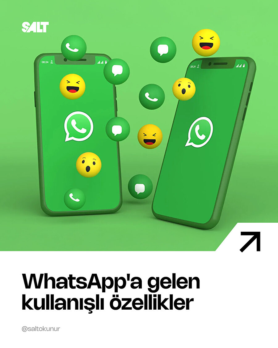 Whatsapp güncellemeler ile daha kullanışlı hale geliyor