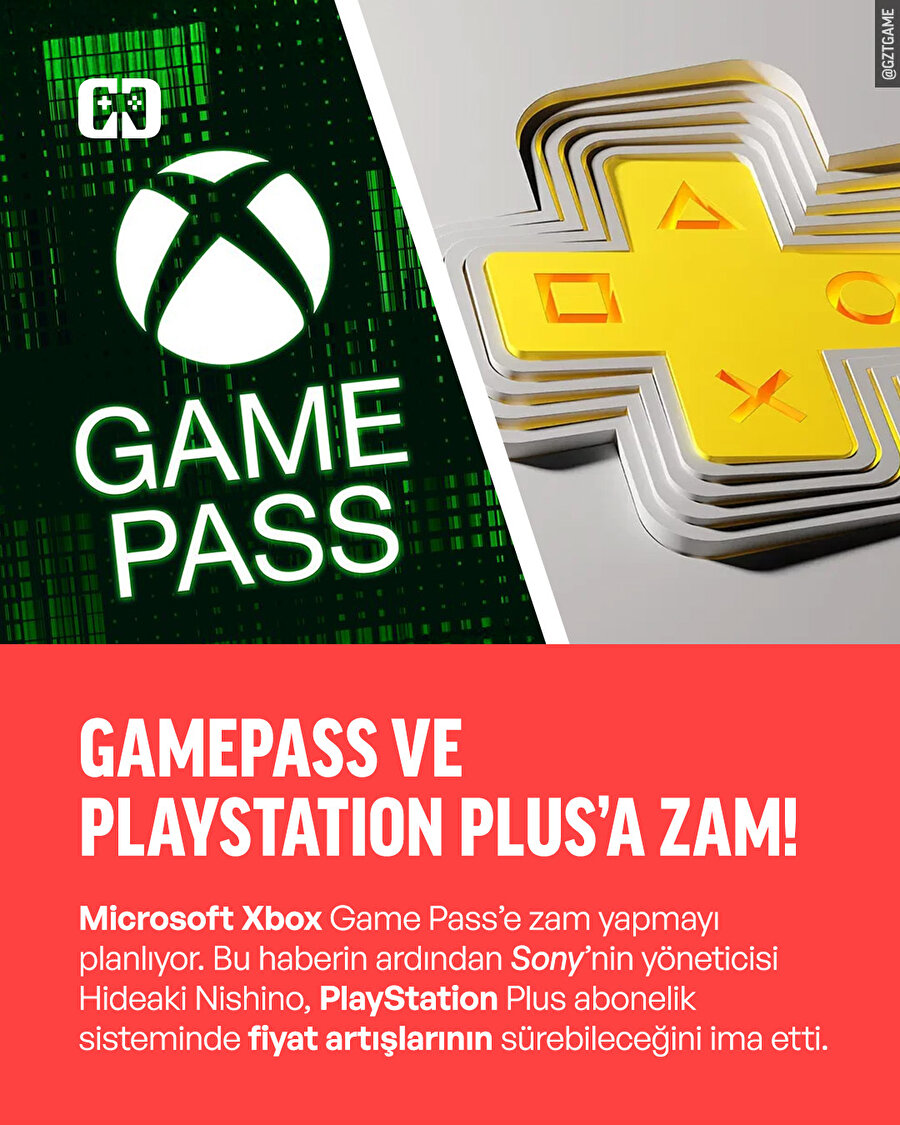 XBox ve Playstation Plus'a zam!