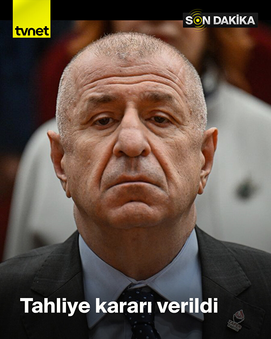 Ümit Özdağ tahliye edildi