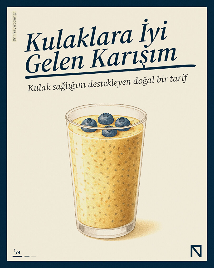 Kulaklara iyi gelen karışım 🍯