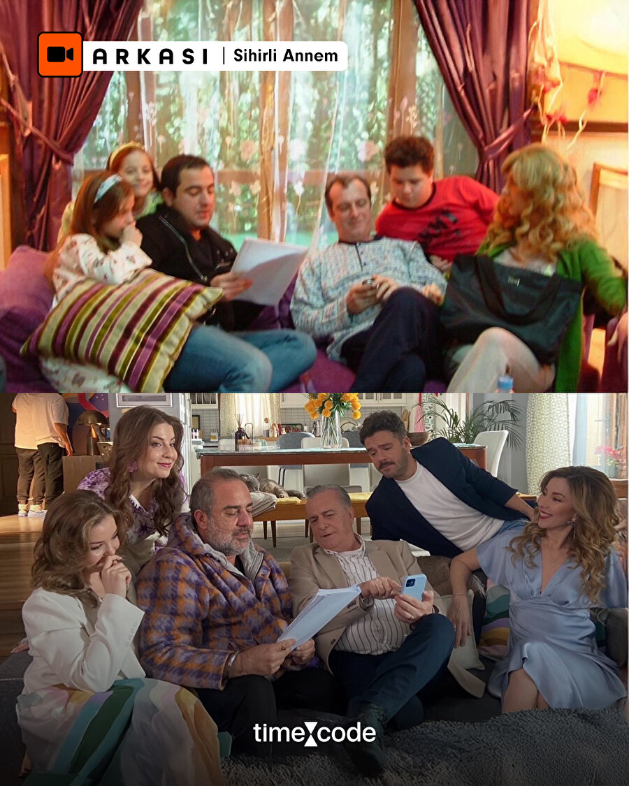 Sihirli Annem set görüntüleri