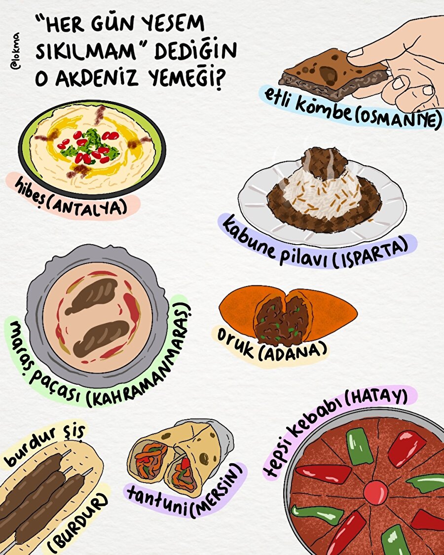 "Her gün yesem sıkılmam" dediğin o Akdeniz yemeği?