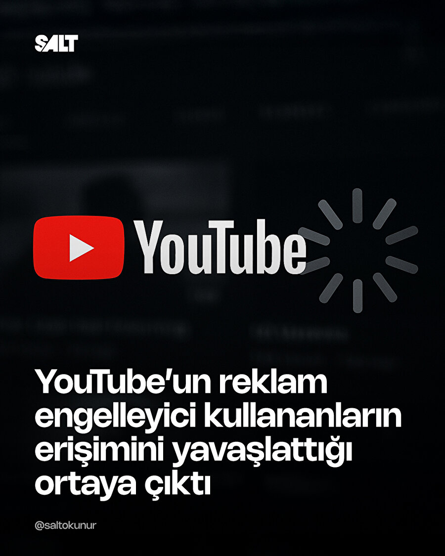 YouTube'dan reklam engelleyicilere karşı yeni yöntem
