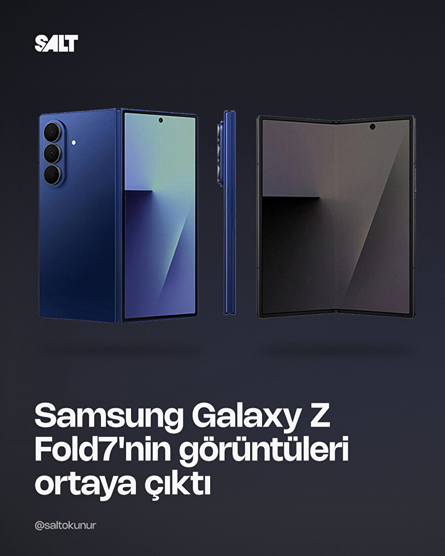 Samsung Galaxy Z Fold 7 ilk kez görüldü
