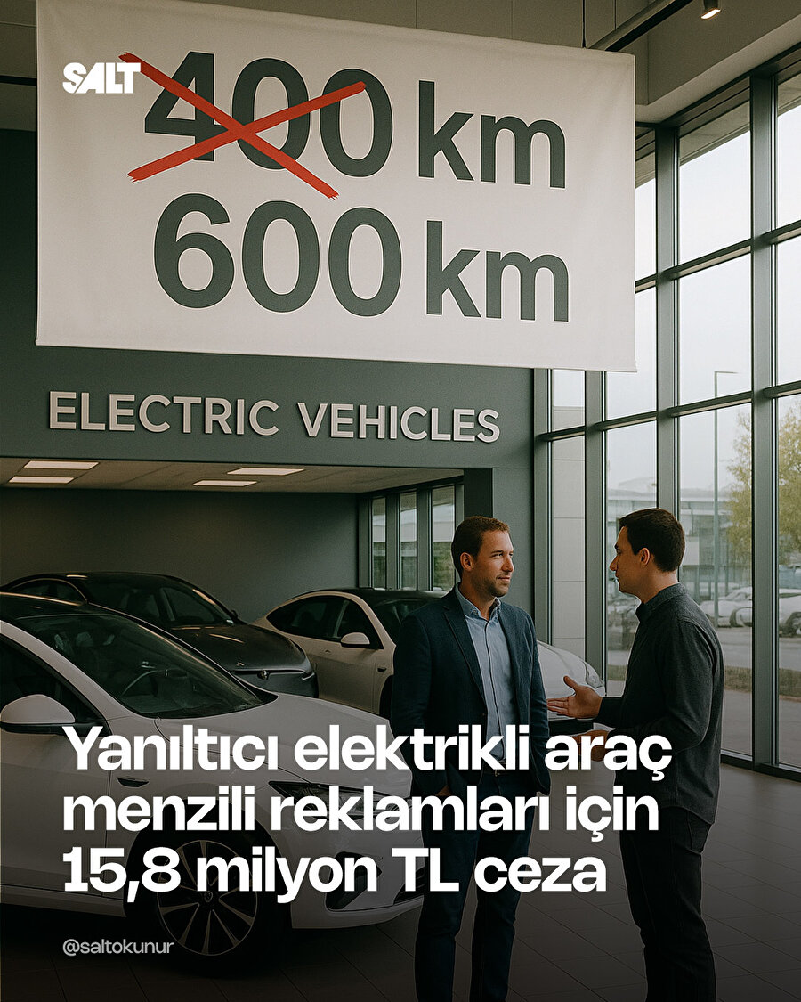 Ticaret Bakanlığı, yanıltıcı menzil reklamları için 15,8 milyon TL ceza kesti