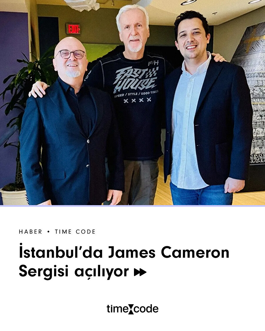 Türkiye'de James Cameron sergisi açılıyor