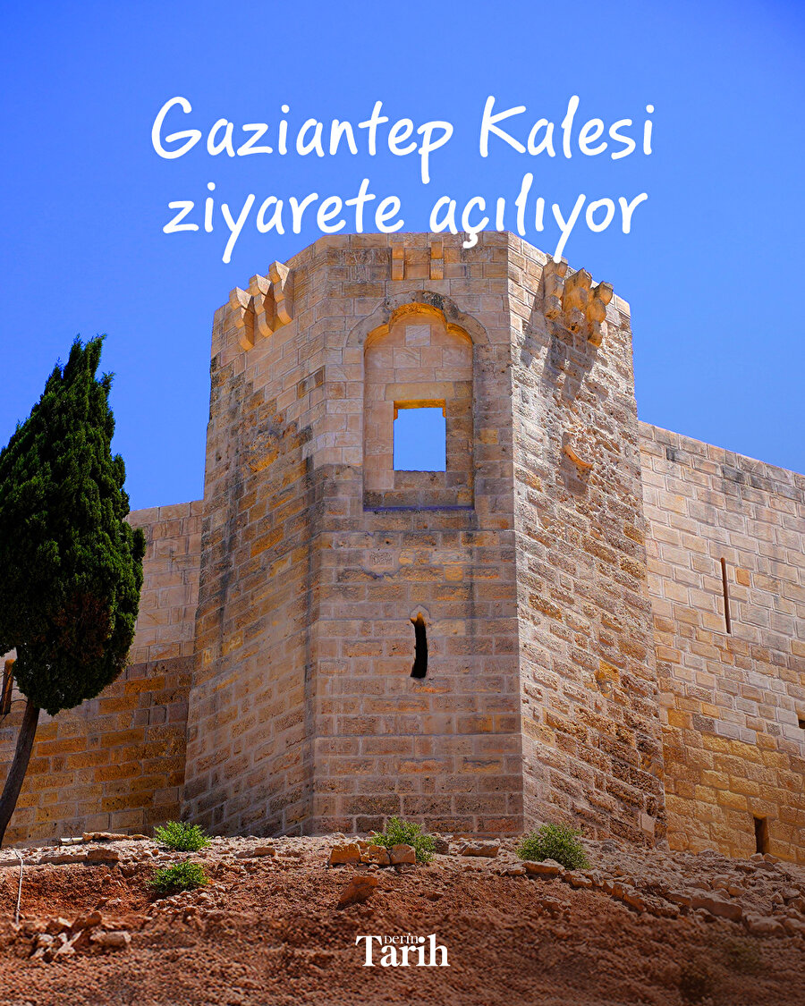 Gaziantep Kalesi çalışmalarında sona gelindi