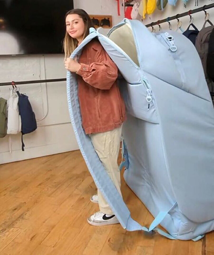 Günü birlik tatil için hazırladığım çanta