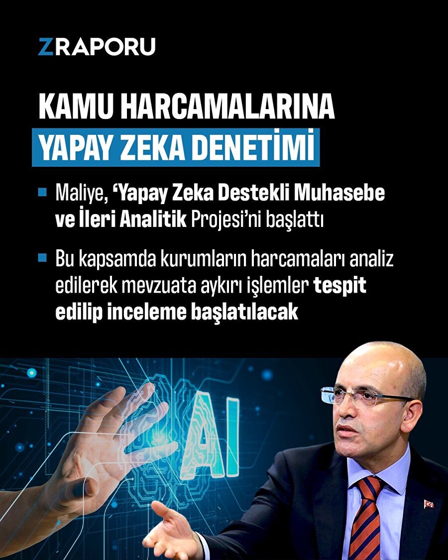 Kamu harcamalarına yapay zeka denetimi