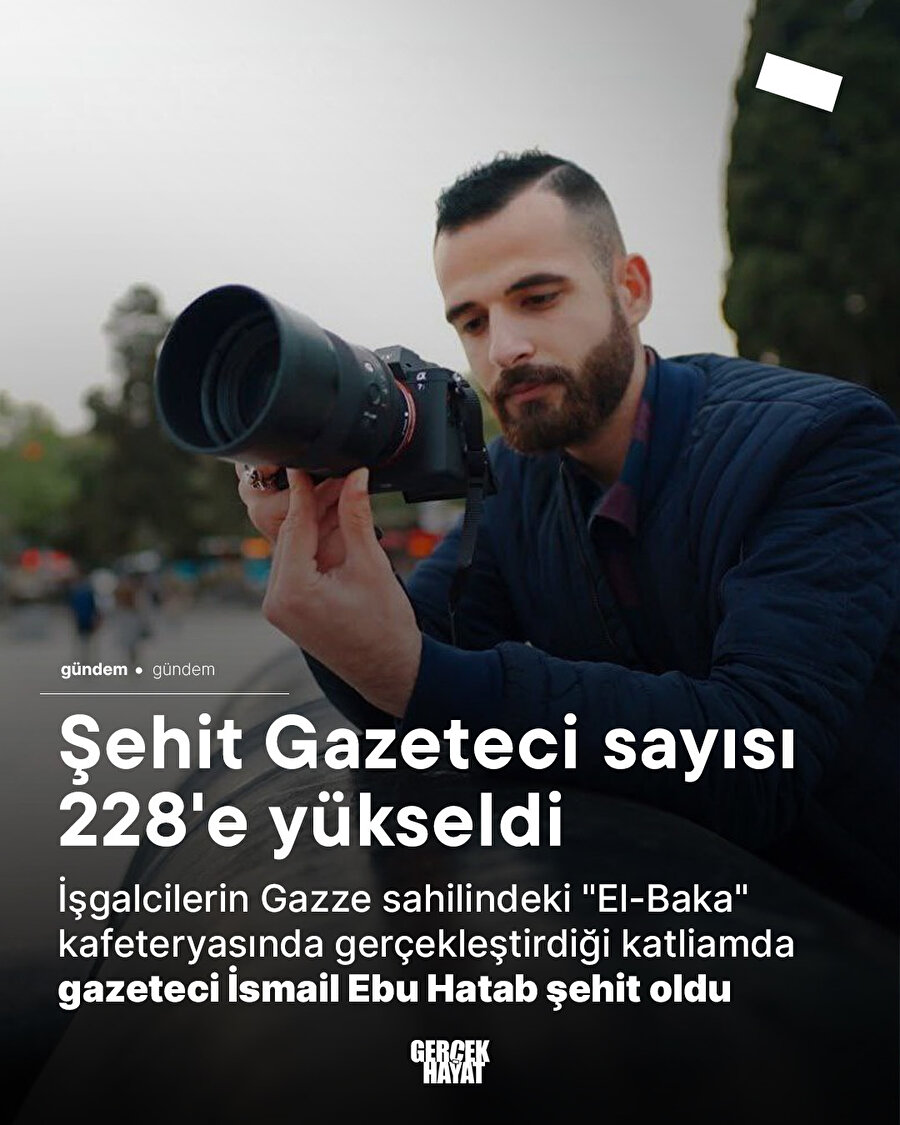 Şehit Gazeteci sayısı 228'e yükseldi