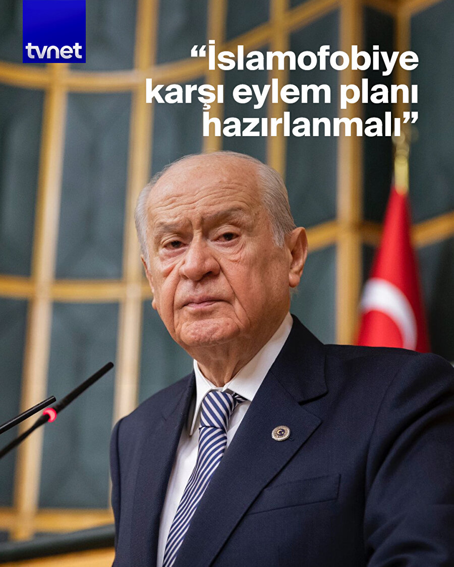 Bahçeli'den provokatif karikatüre tepki