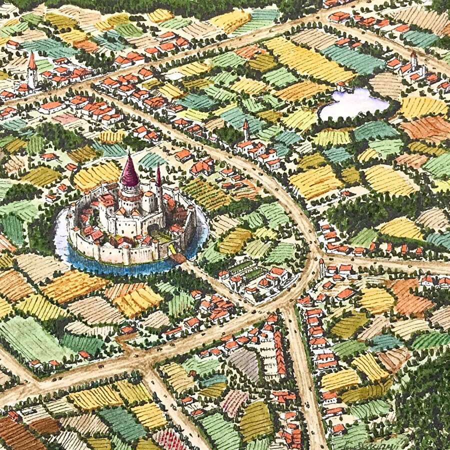 Hayali bir İngiliz Kırsalı