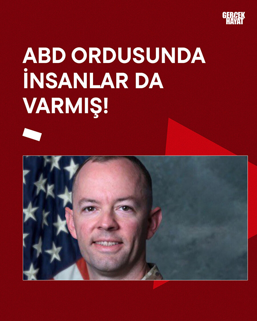 ABD ordusunda insanlar da varmış! 