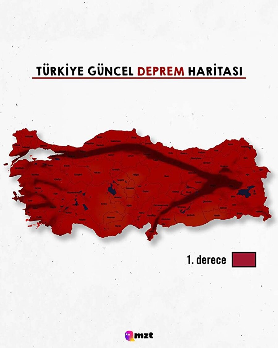 Güncel deprem haritası