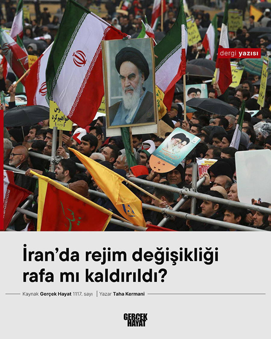 İran’da rejim değişikliği rafa mı kaldırıldı?
