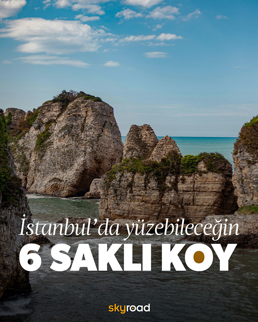 İstanbul’da yüzebileceğin 6 saklı koy 🌊