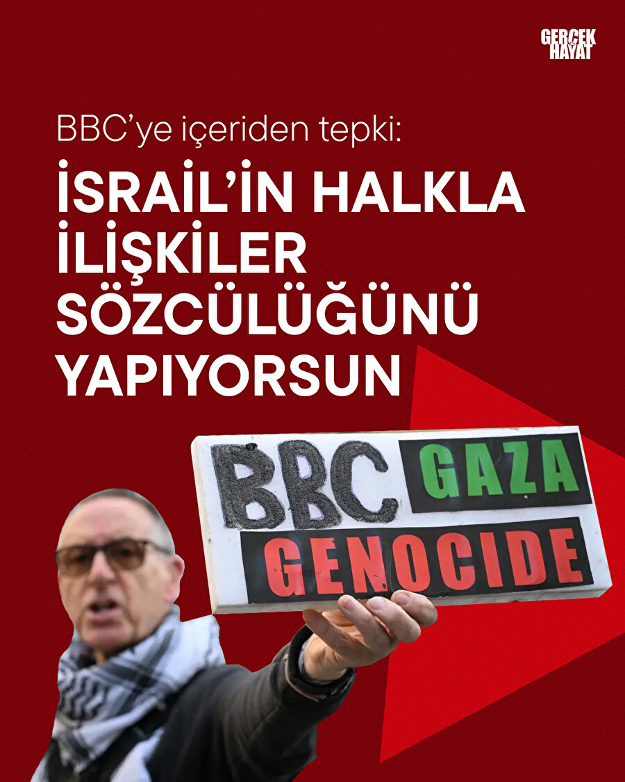 BBC’ye içeriden tepki: İsrail’in halkla ilişkiler sözcülüğünü yapıyorsun