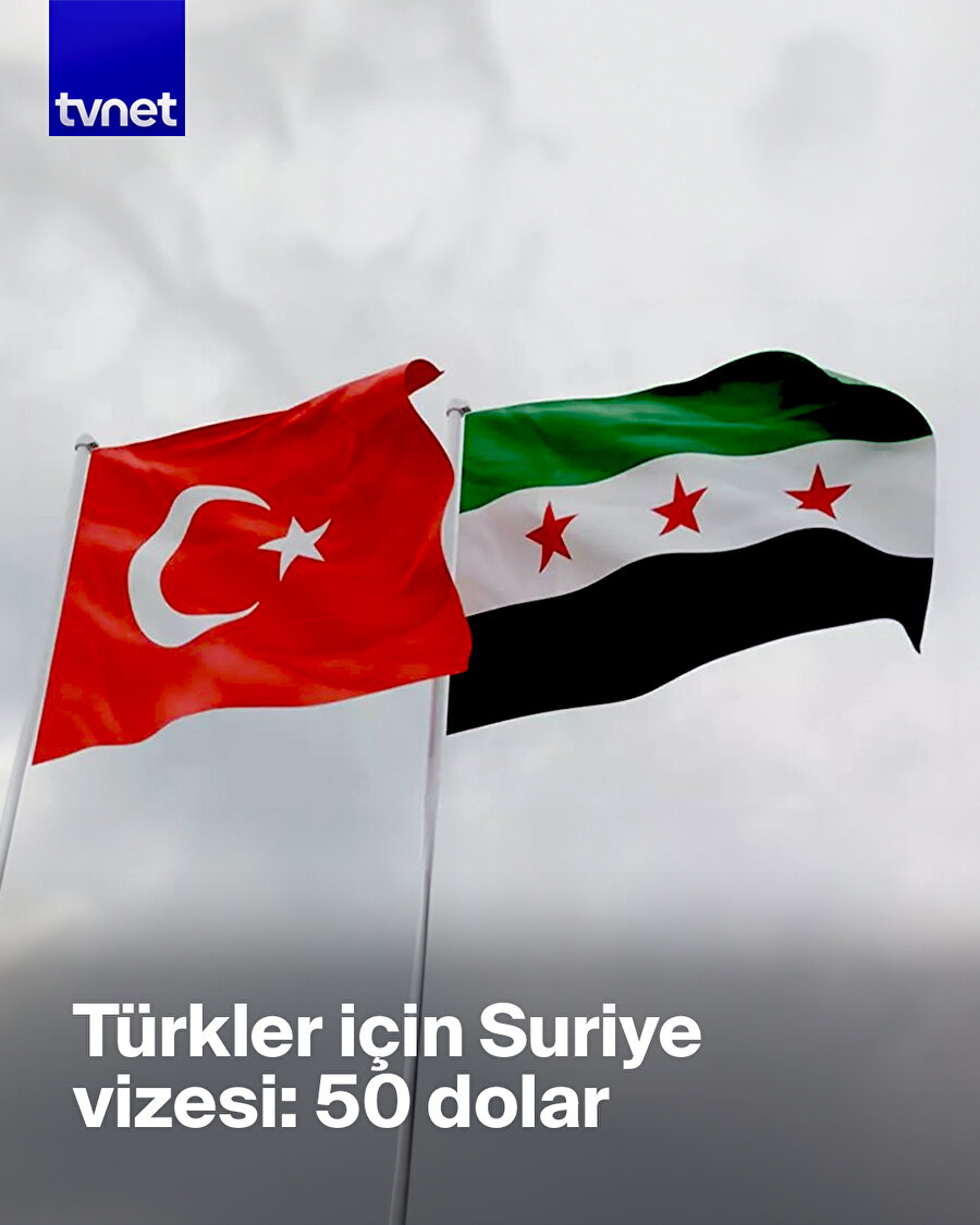 Suriye vize ücretleri güncellendi