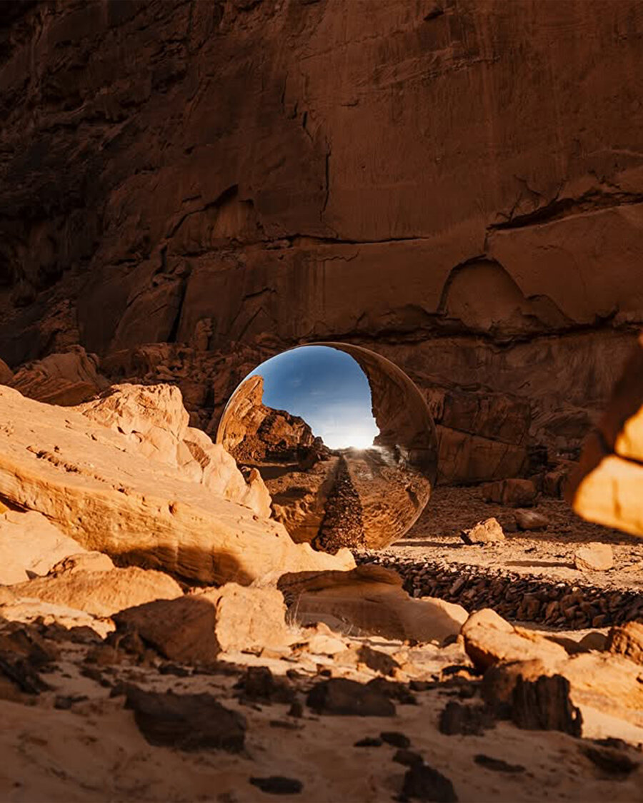 Faisal Samra’nın doğadan yansıyan eseri: The Dot ✨