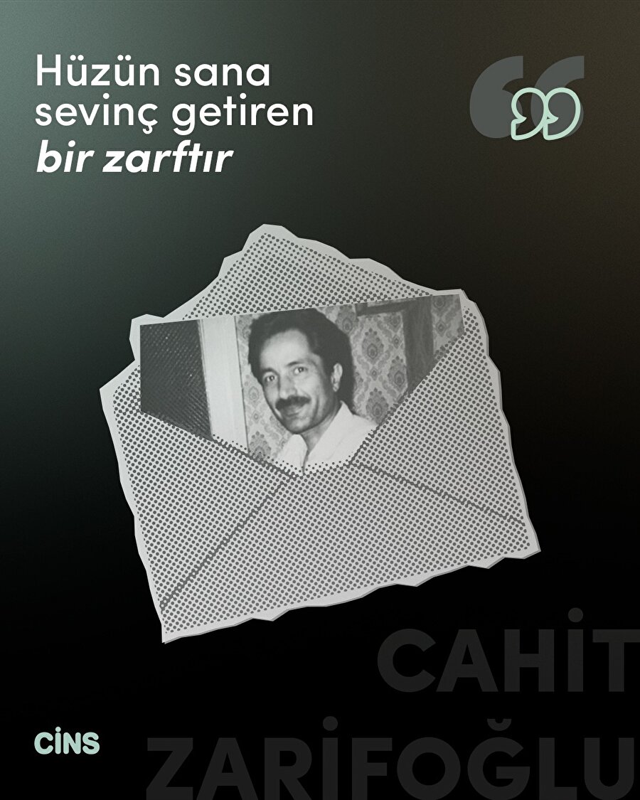 Cahit Zarifoğlu'ndan hüzne dair