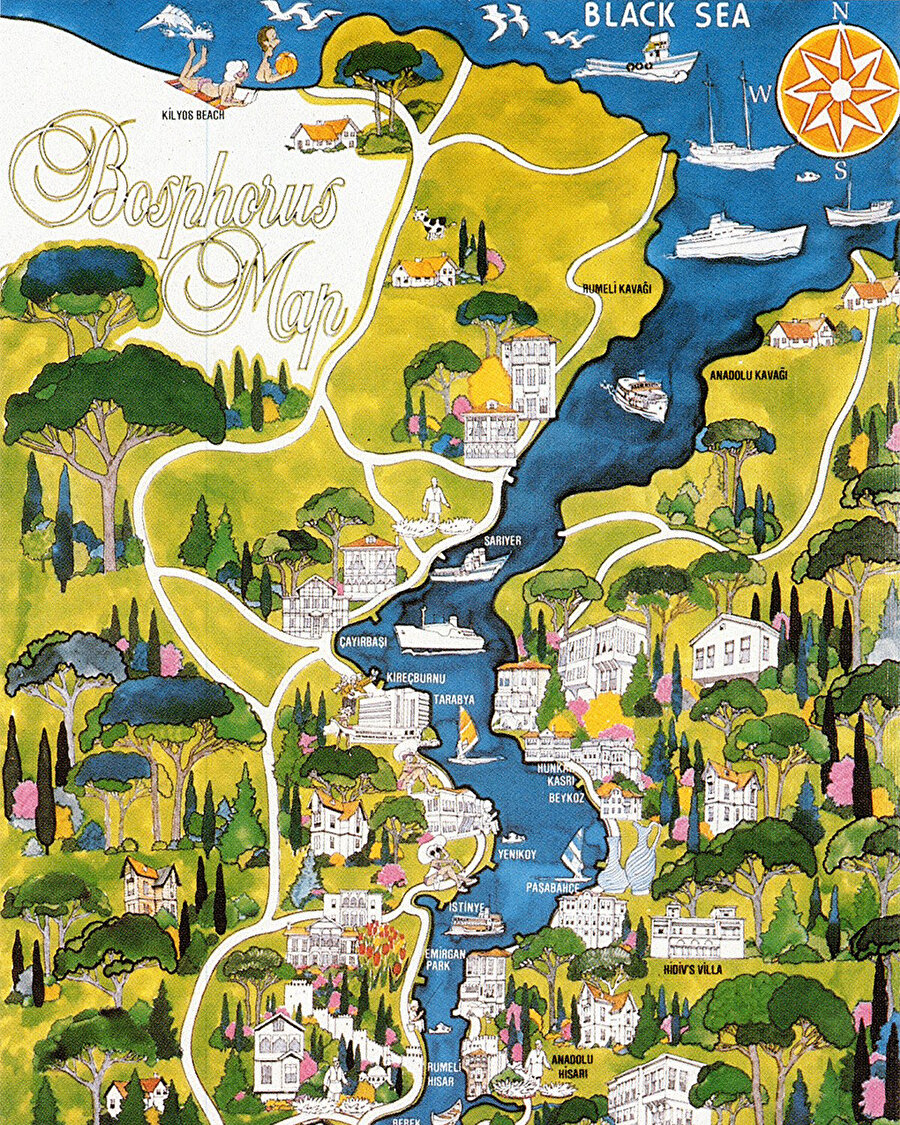 İstanbul Haritası'na bir de böyle bakalım..