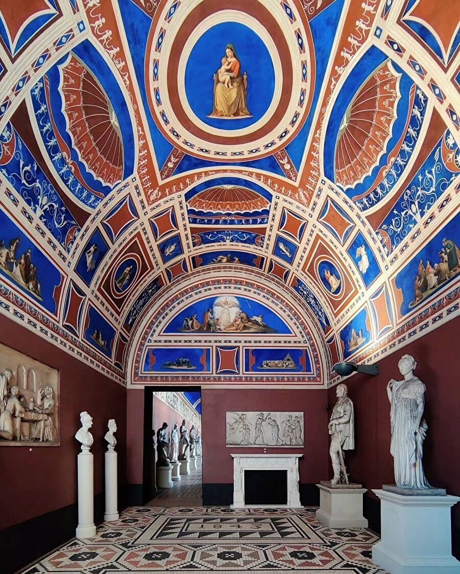 Kopenhag’da yer alan Thorvaldsen Müzesi 