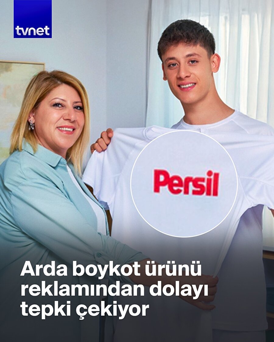 Arda Güler Persil'in reklam yüzü oldu