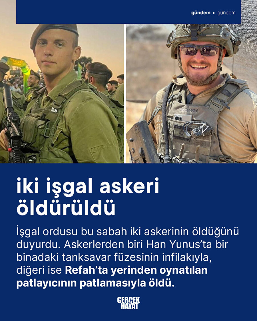 iki işgal askeri öldürüldü