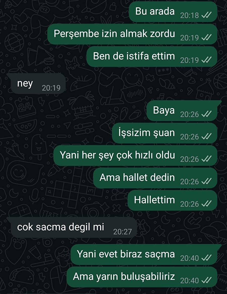 Bizim arkadaşımıza olan bağlılığımız