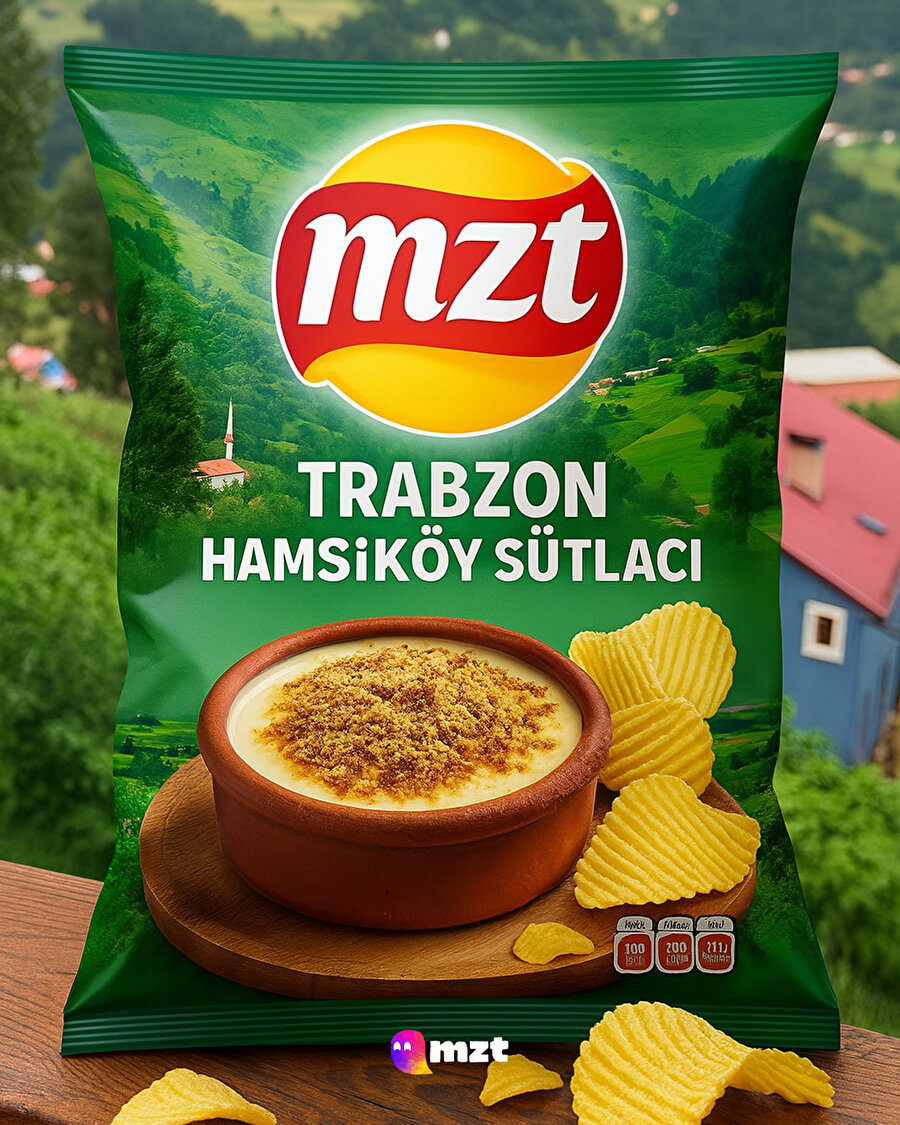 Yöresel lezzetlerden ilham alınarak hazırlanan MZT cipsleri