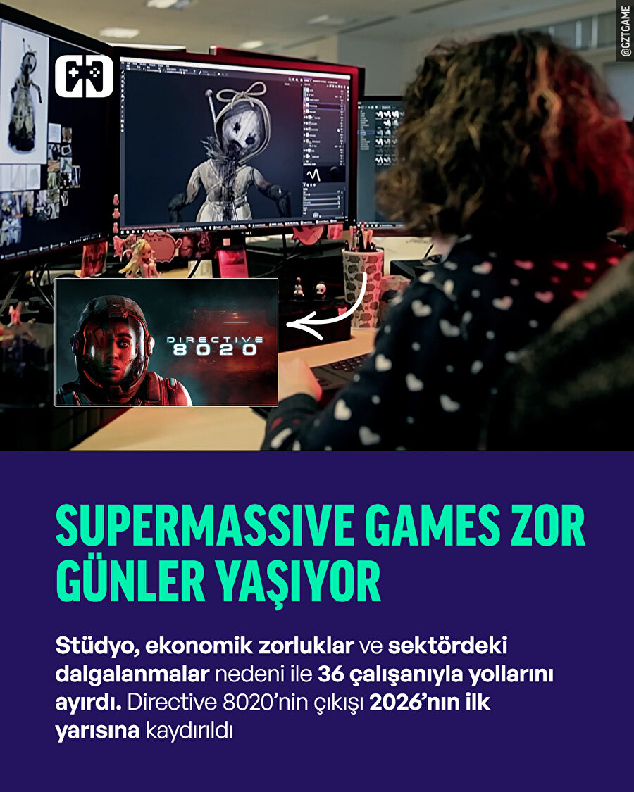 Supermassive Games zor anlar yaşıyor